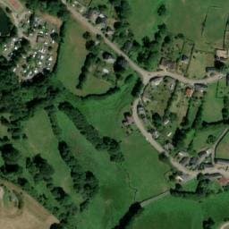 Vue satellite de Camping du Pont de Bussy à Anost