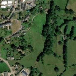 Vue satellite de Aire de camping-car d'Anost à Anost