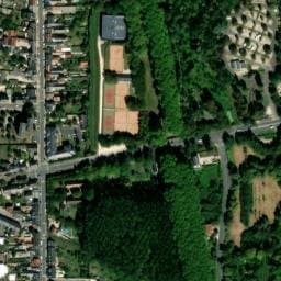 Vue satellite de Camping de Bourges à Bourges
