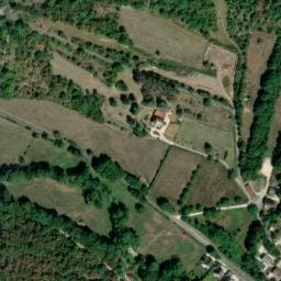 Vue satellite de Camping Les Premières Vignes à Savigny-lès-Beaune