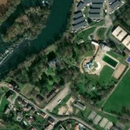 Vue satellite de Aire de camping-car à Parcey à Parcey