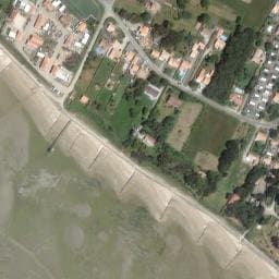 Vue satellite de La Plage (2) à La Bernerie-en-Retz