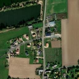 Vue satellite de Camping La Croix de la Motte à Marcilly-sur-Vienne