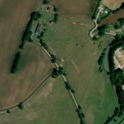 Vue satellite de Aire d'Accueil pour tentes à Châtillon-en-Bazois