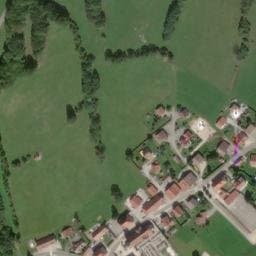 Vue satellite de Aire de stationnement - Tuyé du Papy Gaby à Gilley