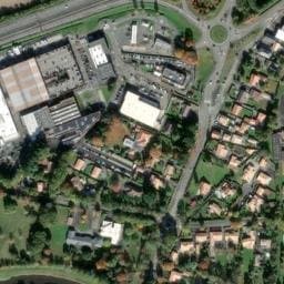 Vue satellite de Aire de camping-car à Saint-Philbert-de-Grand-Lieu à Saint-Philbert-de-Grand-Lieu