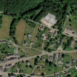 Vue satellite de Camping municipal du Haut Folin à Arleuf