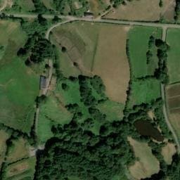 Vue satellite de Camping Château de Valogne à Roussillon-en-Morvan