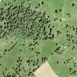 Vue satellite de Chalet de Roche-Claire à Villers-le-Lac