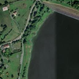 Vue satellite de La nuit au lac à Mazières-en-Mauges