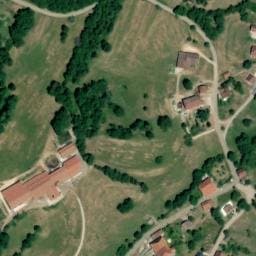 Vue satellite de Aire de stationnement - Renédale à Amathay-Vésigneux