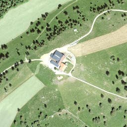 Vue satellite de Abri du Sommartel à Villers-le-Lac