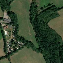 Vue satellite de Camping Les Deux Rivières à La Celle-en-Morvan