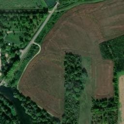 Vue satellite de Les 3 ours à Montbarrey