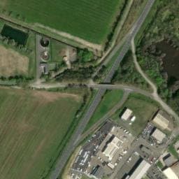 Vue satellite de Saint-Hilaire-de-Loulay à Montaigu-Vendée