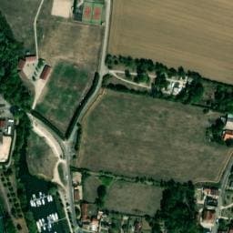 Vue satellite de Aire de Port de Plaisance de Seurre à Seurre