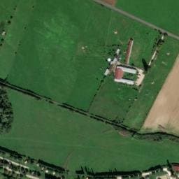 Vue satellite de Huttopia - La Plage Blanche à Ounans
