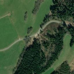 Vue satellite de Abri vers la vierge du bois de Cudrette à Évillers