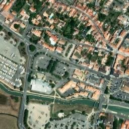 Vue satellite de Aire de camping-car à L'Épine (3) à L'Épine