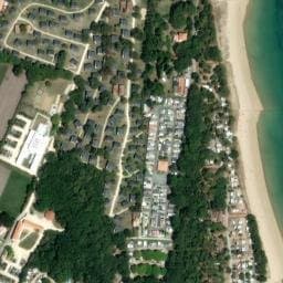Vue satellite de Caravaning de la baie à La Guérinière