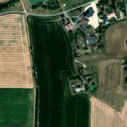 Vue satellite de Aire de stationnement de la Ferme des Bournaichères à Betz-le-Château