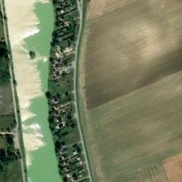 Vue satellite de Aire Camping-cars Saint-Georges-sur-Arnon à Poisieux