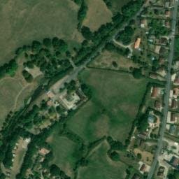 Vue satellite de Aire de service pour camping-car au Camping du Pont Vert à Épinac