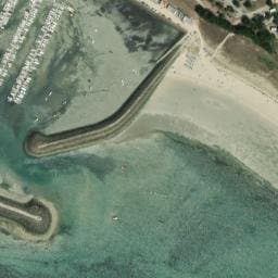 Vue satellite de Camping de la Bosse à L'Épine