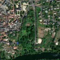 Vue satellite de Aire de camping-cars de la ville de Thouars à Saint-Jean-de-Thouars