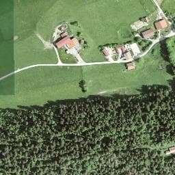 Vue satellite de La Halte - Bivouac Les Seignes à Les Gras