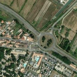 Vue satellite de Aire de la Guérinière à La Guérinière