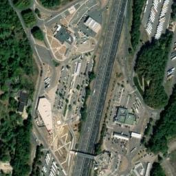 Vue satellite de Aire de Beaune-Tailly à Tailly