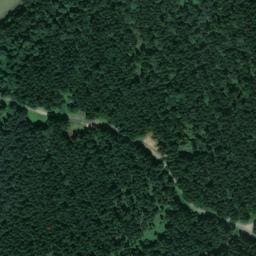 Vue satellite de Abri forestier de Bovard à Saizenay