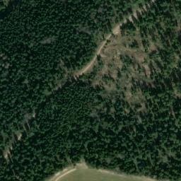 Vue satellite de Cabane du Mont Séverin à Val-d'Usiers