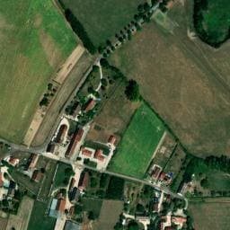 Vue satellite de Chez Ari - tipis à Palleau