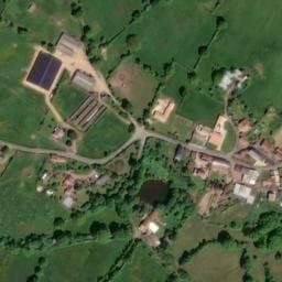 Vue satellite de Aire naturelle La Ferme des Enfants à Coulonges-Thouarsais