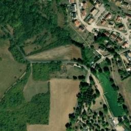 Vue satellite de Camping les Chaumes du Mont à Nolay à Nolay