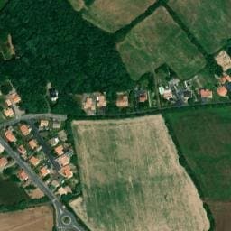 Vue satellite de Flower Camping Lac de la Chausselière à La Boissière-de-Montaigu