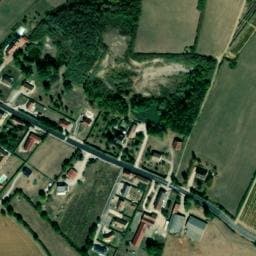 Vue satellite de Les Louchardes _ Aire pour Camping-cars à Change