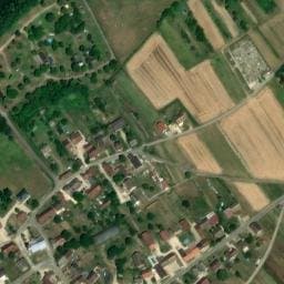 Vue satellite de Camping le Barrage à Charnay-lès-Chalon