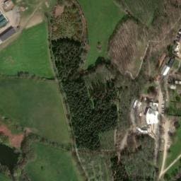 Vue satellite de Camping La Vallée de Poupet à Mallièvre