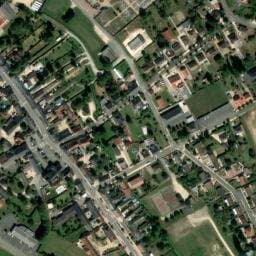 Vue satellite de Aire de service de Levet à Levet