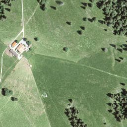 Vue satellite de Les Petites Fauconnières à Montlebon