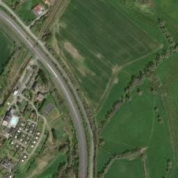 Vue satellite de Camping au Bois du Cé à Saint-Malô-du-Bois