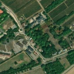 Vue satellite de Aire pour camping-cars du camping des Sources à Santenay