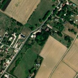 Vue satellite de Tipis Connexion et Résonance à Les Bordes