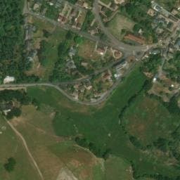 Vue satellite de Camping municipal du Guet à Saint-Honoré-les-Bains