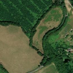 Vue satellite de La forêt du Morvan à Larochemillay