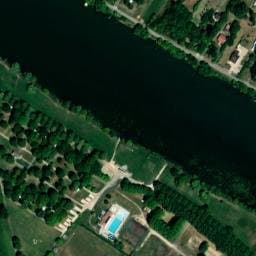Vue satellite de Bragny Camping à Les Bordes