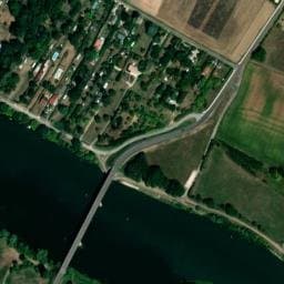 Vue satellite de Aire de stationnement pour camping-car Bragny à Les Bordes